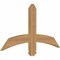 Ekena Millwork Bellingham Timber Gable Bracket, Western Red Cedar, 36"W x 19"H x 1 1/2"D x 3 1/2"F, 13/12 Pitch GBW036X19X0204BEL00SWR - alternate 4
